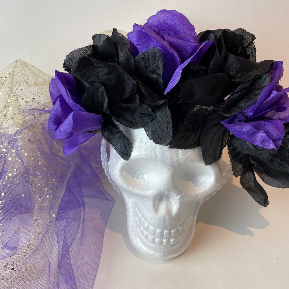 Día de los Muertos Calavera Catrina Headpiece